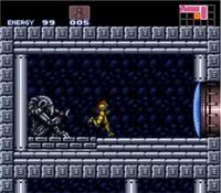 une photo d'Ã©cran de Super Metroid sur Nintendo Super Nes